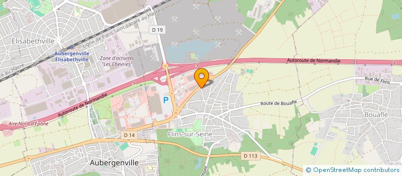 localisation de l'entreprise MONSIEUR KERYS MORVAN  FLINS-SUR-SEINE