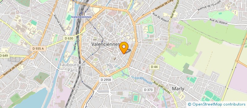 localisation de l'entreprise MONSIEUR KESAVAN VEERASAMY à VALENCIENNES
