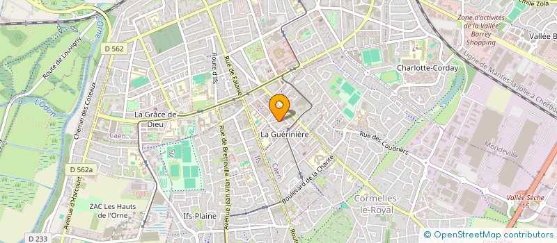 localisation de l'entreprise MONSIEUR KESETE NEGASH  CAEN
