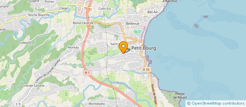 localisation de l'entreprise MONSIEUR KESHAN JACOBY-KOALY  PETIT-BOURG