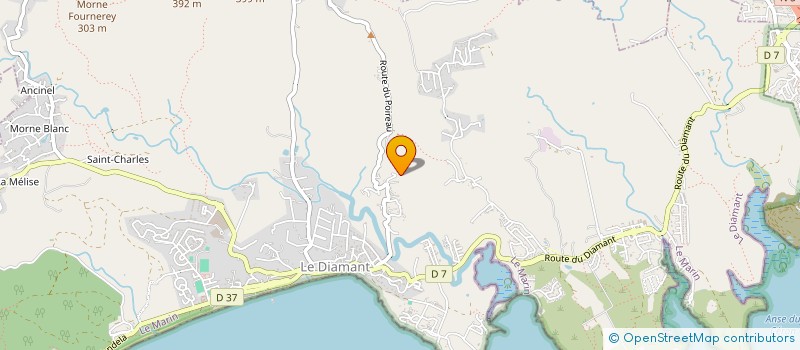 localisation de l'entreprise MONSIEUR KESLY DENIS  DIAMANT