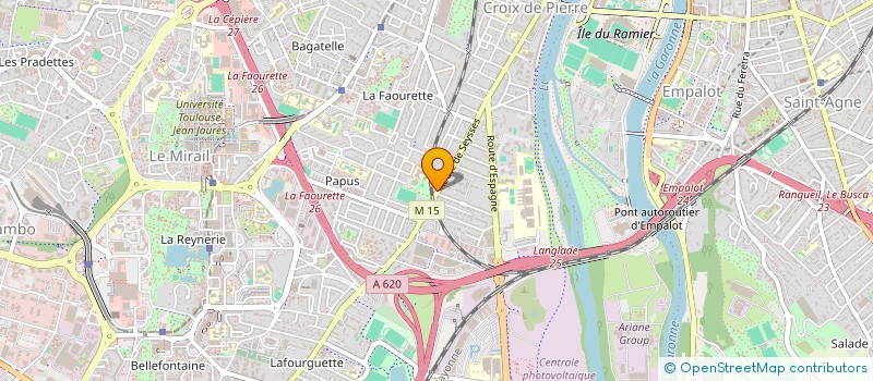 localisation de l'entreprise MONSIEUR KESSIEDE HEDIBLE à TOULOUSE