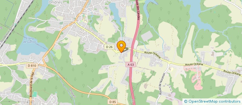 localisation de l'entreprise MONSIEUR KEVAN FRAY  ONDRES