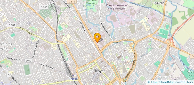 localisation de l'entreprise MONSIEUR KEVAN KOOTSTRA à TROYES