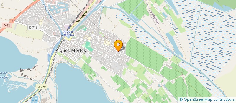 localisation de l'entreprise MONSIEUR KEVEEN MOUREN  SAINT-LAURENT-D'AIGOUZE