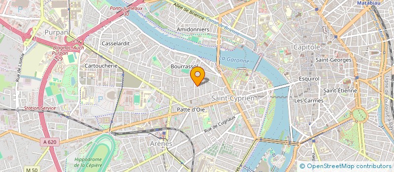 localisation de l'entreprise MONSIEUR KEVEN CHAIB à TOULOUSE