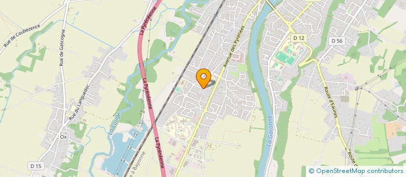 localisation de l'entreprise MONSIEUR KEVEN D'ACUNTO  MURET