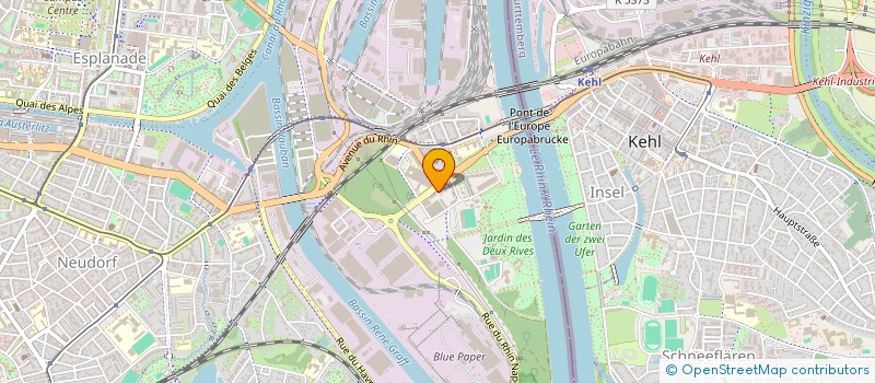 localisation de l'entreprise MONSIEUR KEVEN DESCHAMPS à STRASBOURG