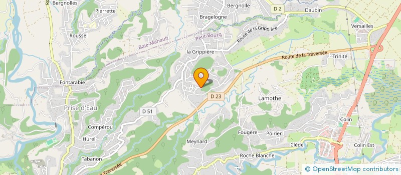 localisation de l'entreprise MONSIEUR KEVEN DOLLIN  PETIT-BOURG