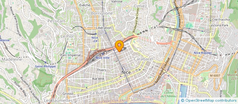 localisation de l'entreprise MONSIEUR KEVEN SEMEDO CORREIA  NICE