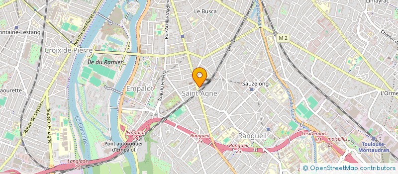 localisation de l'entreprise MONSIEUR KEVIIN PALEZ  TOULOUSE