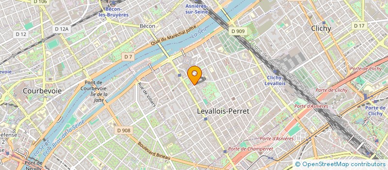 localisation de l'entreprise MONSIEUR KEVIN ABBOU à LEVALLOIS-PERRET