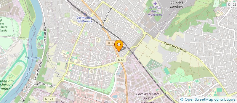 localisation de l'entreprise MONSIEUR KEVIN ABDOU  CORMEILLES-EN-PARISIS