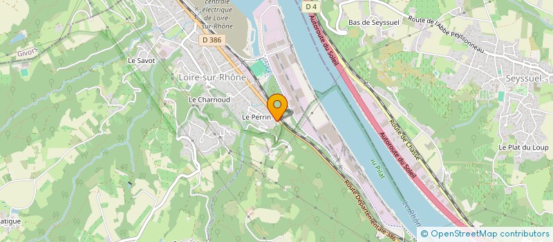 localisation de l'entreprise MONSIEUR KEVIN ADAILYA à LOIRE-SUR-RHONE