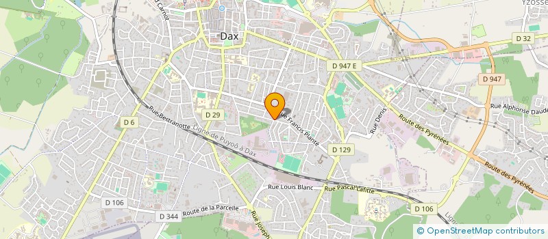 localisation de l'entreprise MONSIEUR KEVIN AGUILILLA GODOY  DAX