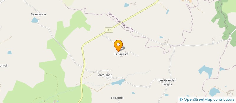 localisation de l'entreprise MONSIEUR KEVIN ALBERT à MAGNAC-LAVAL