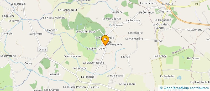 localisation de l'entreprise MONSIEUR KEVIN ALBIGET  SAINT-MARC-LE-BLANC