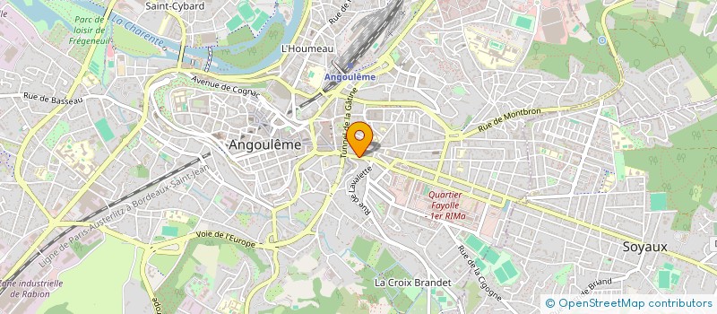 localisation de l'entreprise MONSIEUR KEVIN ALLANO à ANGOULEME