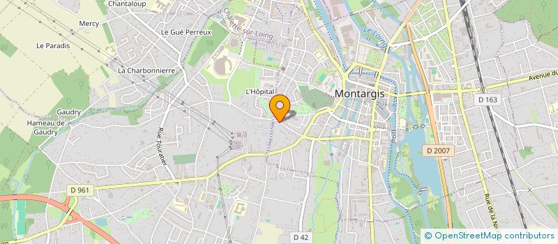 localisation de l'entreprise MONSIEUR KEVIN ALLEAUME à MONTARGIS