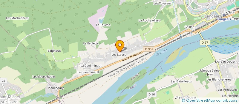 localisation de l'entreprise MONSIEUR KEVIN ALVES  LANGEAIS