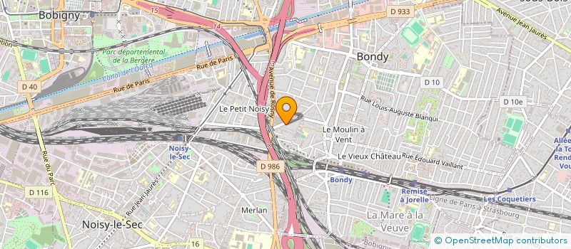 localisation de l'entreprise MONSIEUR KEVIN AMRAM à NOISY-LE-SEC