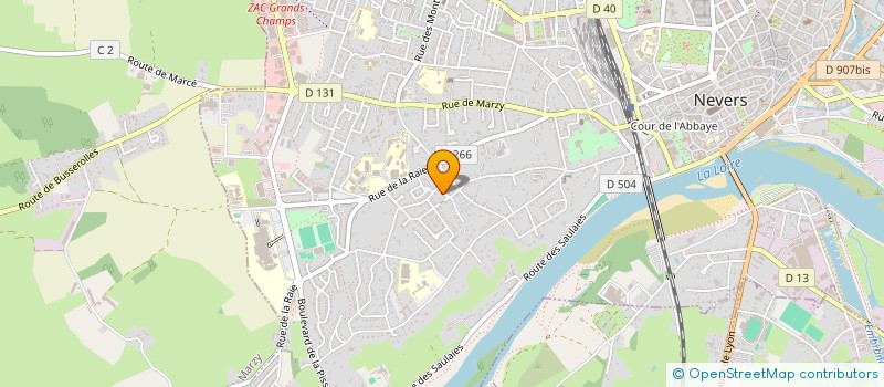 localisation de l'entreprise MONSIEUR KEVIN AMRANE à NEVERS