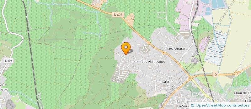 localisation de l'entreprise MONSIEUR KEVIN ANDRIEUX JALABERT  NARBONNE