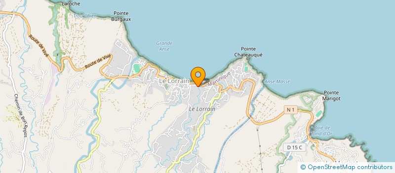 localisation de l'entreprise MONSIEUR KEVIN ANEXIME  LORRAIN