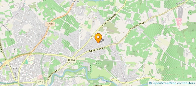 localisation de l'entreprise MONSIEUR KEVIN ANGLADE à CARPENTRAS