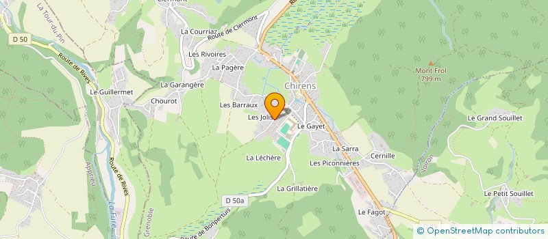 localisation de l'entreprise MONSIEUR KEVIN ANSELME à CHIRENS