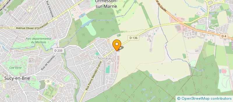 localisation de l'entreprise MONSIEUR KEVIN AOUDIA  NOISEAU