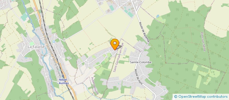 localisation de l'entreprise MONSIEUR KEVIN AROUSSE  AUBERGENVILLE