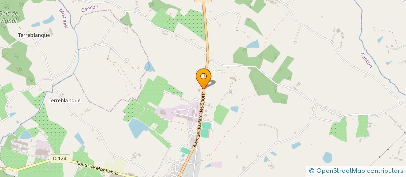 localisation de l'entreprise MONSIEUR KEVIN ASSUNCAO  CANCON