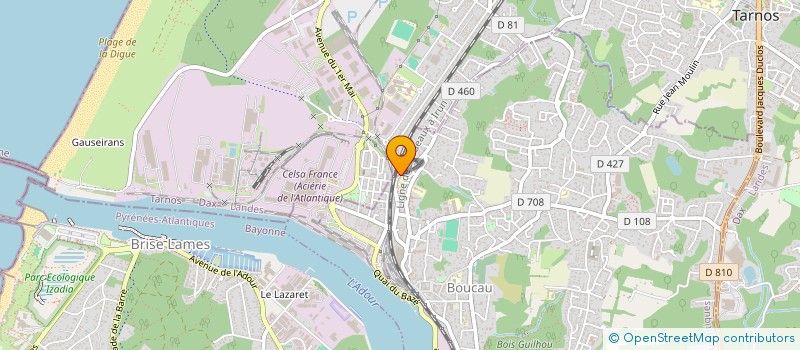 localisation de l'entreprise MONSIEUR KEVIN ATTANAYAKE à BAYONNE