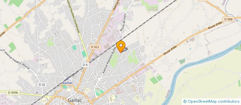 localisation de l'entreprise MONSIEUR KEVIN AUDY  GAILLAC