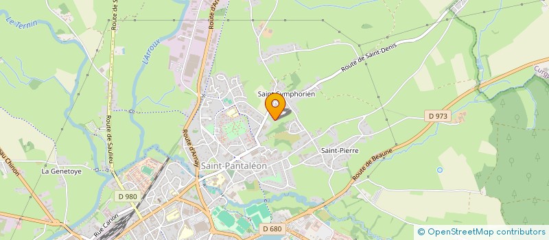 localisation de l'entreprise MONSIEUR KEVIN AUGE  AUTUN