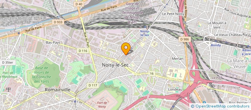 localisation de l'entreprise MONSIEUR KEVIN AUGUSTINE à NOISY-LE-SEC