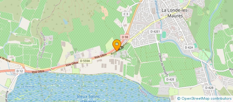 localisation de l'entreprise MONSIEUR KEVIN AUMAITRE à HYERES