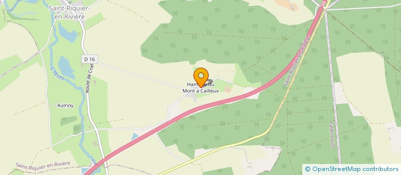 localisation de l'entreprise MONSIEUR KEVIN BAILLEUX  SAINT-RIQUIER-EN-RIVIERE