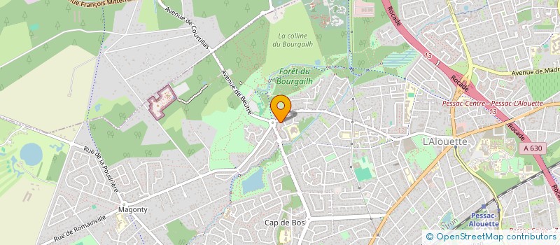 localisation de l'entreprise MONSIEUR KEVIN BALDY  CASTELNAU-DE-MEDOC