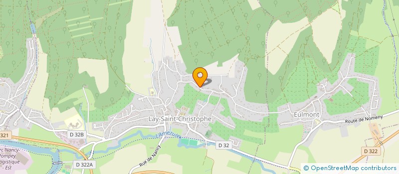 localisation de l'entreprise MONSIEUR KEVIN BALLET  LAY-SAINT-CHRISTOPHE