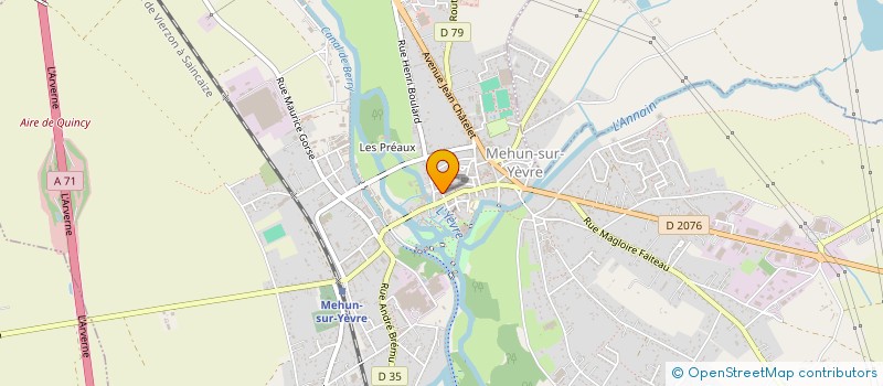 localisation de l'entreprise MONSIEUR KEVIN BARDON  MEHUN-SUR-YEVRE