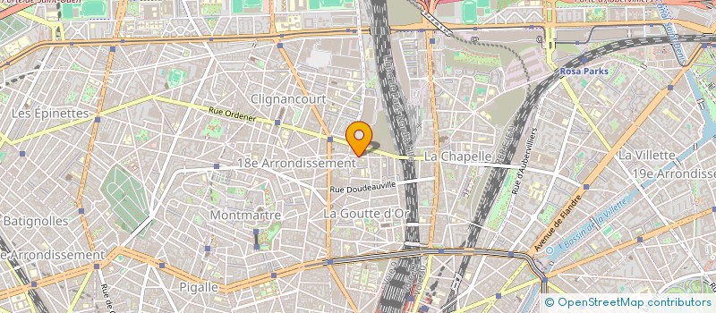 localisation de l'entreprise MONSIEUR KEVIN BARREAU  PARIS