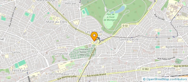 localisation de l'entreprise MONSIEUR KEVIN BARROIS à LE HAVRE