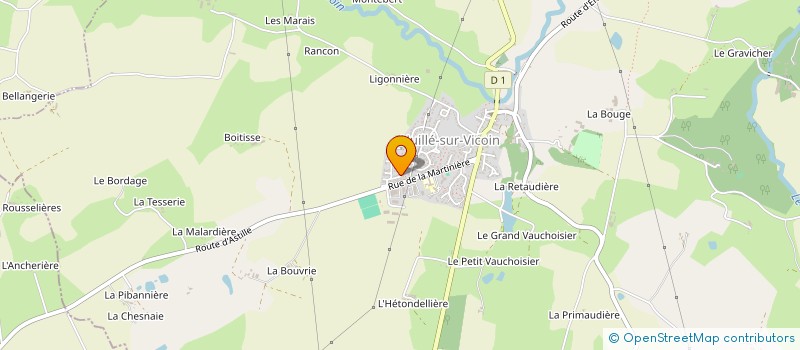 localisation de l'entreprise MONSIEUR KEVIN BASLE  NUILLE-SUR-VICOIN