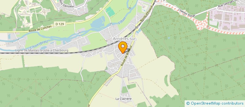 localisation de l'entreprise MONSIEUR KEVIN BAYRAK  ARNIERES-SUR-ITON