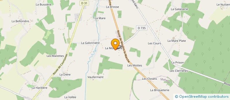 localisation de l'entreprise MONSIEUR KEVIN BAZIN à SAINTE-GAUBURGE-SAINTE-COLOMBE