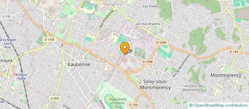 localisation de l'entreprise MONSIEUR KEVIN BEAUMONT  SOISY-SOUS-MONTMORENCY