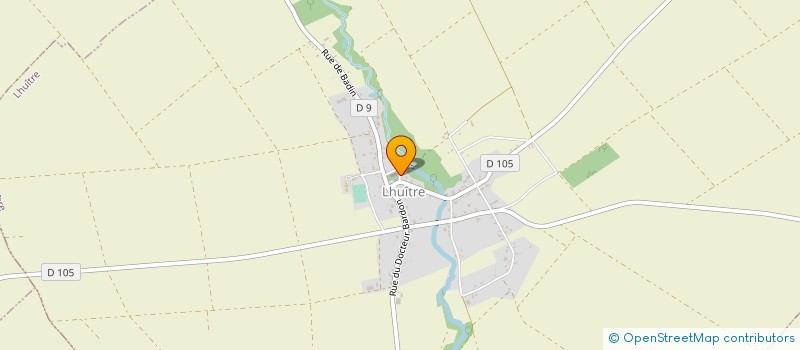 localisation de l'entreprise MONSIEUR KEVIN BEAURIEUX  LHUITRE