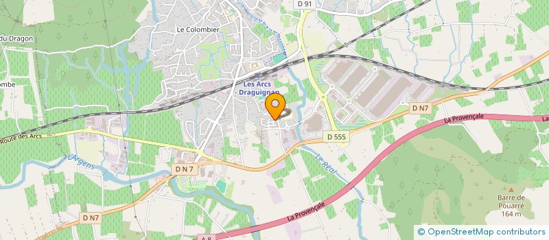 localisation de l'entreprise MONSIEUR KEVIN BEAUSSE  LES ARCS